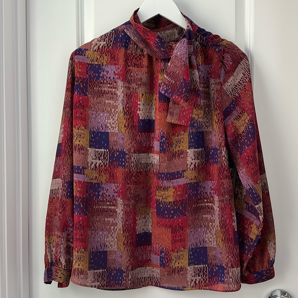Printed Long Sleeve Top